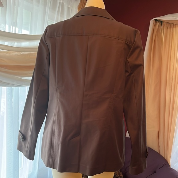 BNWOT Beautiful Pendleton brown 3 button blazer - Picture 8 of 16